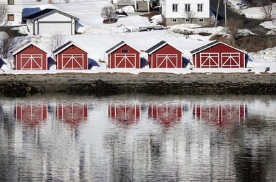 Red and white