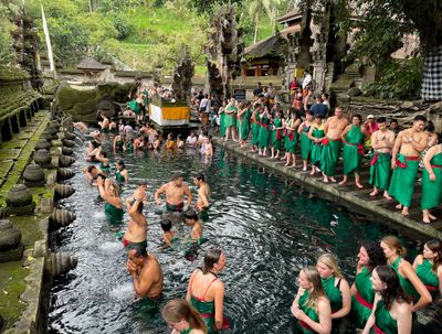 Ritual purification/Tampak Siring