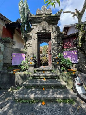 Spa front door