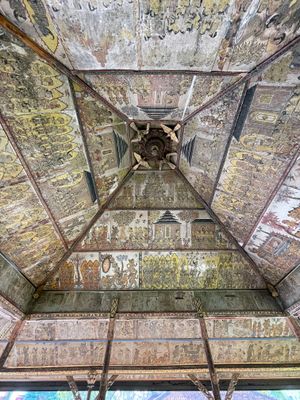 Kertha Gosa Pavilion ceiling
