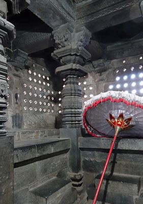 Umbrella, Chennakeshava Temple
