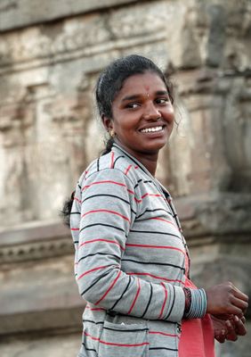Portrait of a young woman