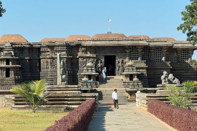 Hoysaleswara Temple entrance