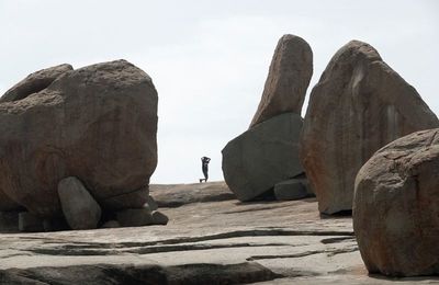 Boulders/outside Vittala Temple