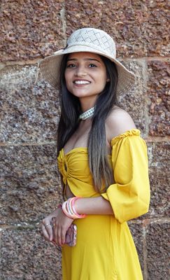 Yellow dress