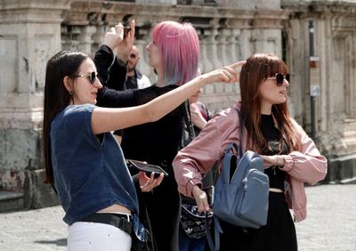 tourists