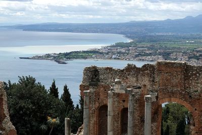 View from Roman theater/Taormina