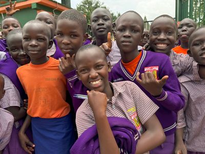 School boys/Entebbe