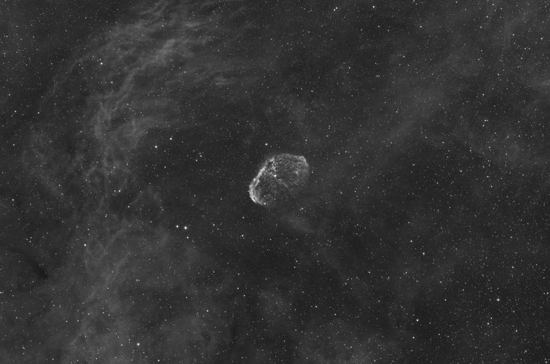 NGC 6888 and Soap Bubble 