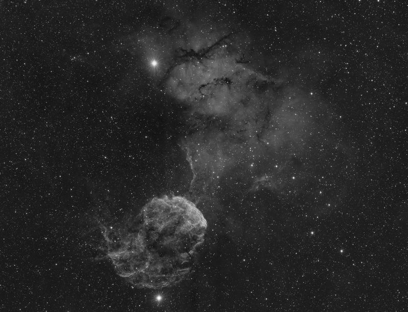 IC444 IC443 Ha