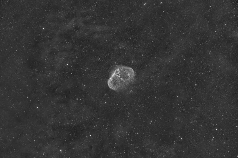 NGC 6888 and Soap Bubble in Oiii