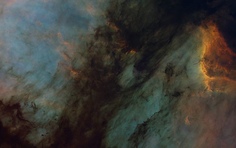 Pelican Nebula area SHO starless crop