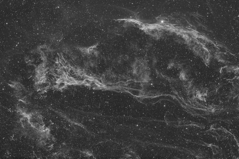 The Witches Broom and Pickering's Triangle (Fleming's Triangular Wisp) - In the Veil Nebula