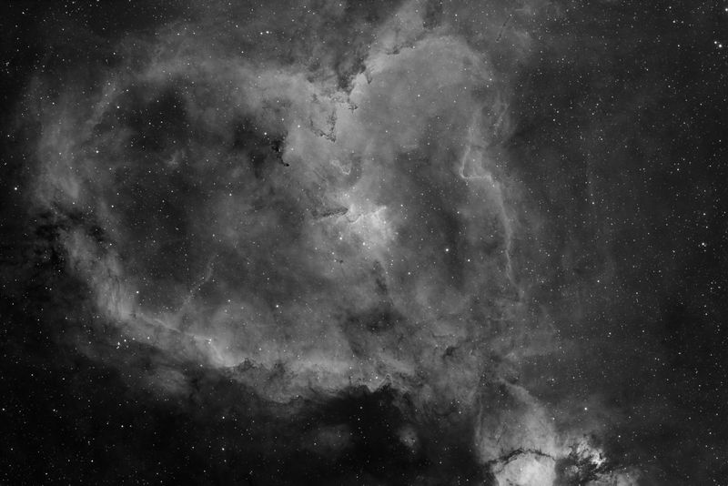 Heart Nebula in Ha