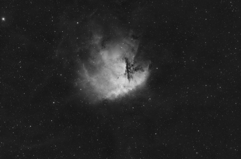 PacMan Nebula in Ha