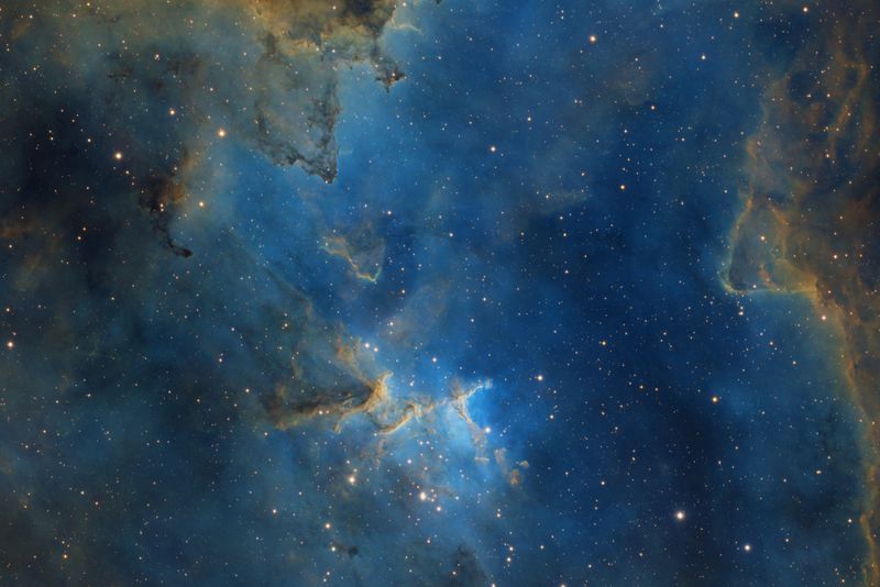 Heart Nebula center crop