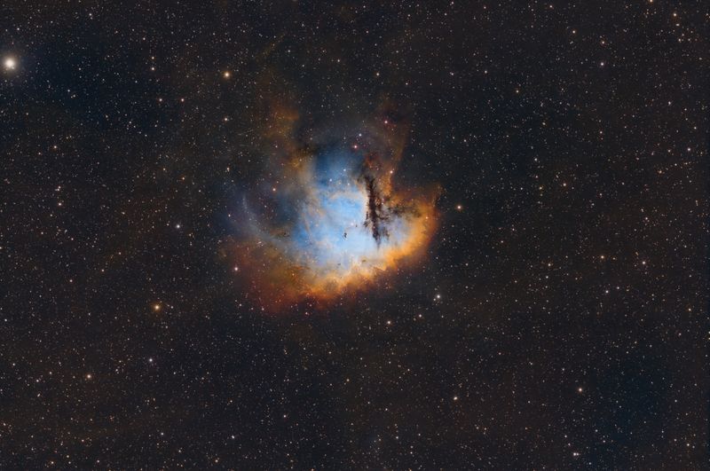 PacMan Nebula SHO reprocessed