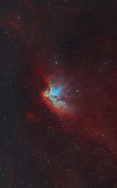 Wizard Nebula reprocessed
