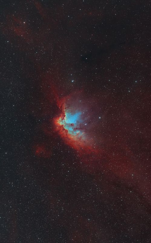 The Wizard Nebula reprocessed