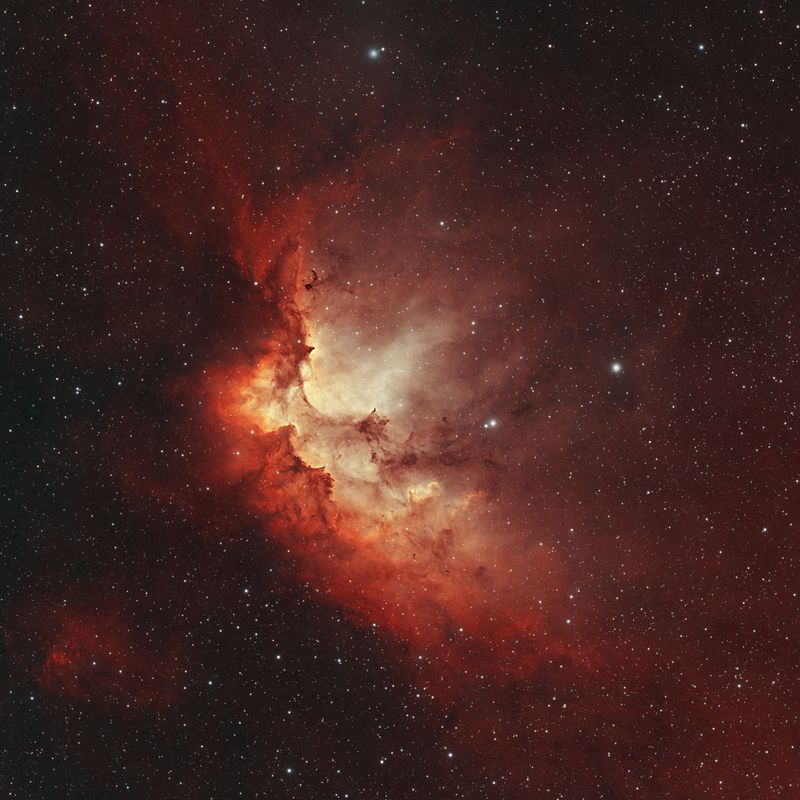 Wizard Nebula BiColor crop