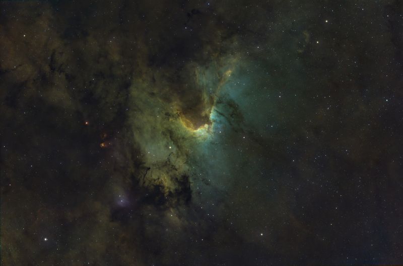 Cave Nebula SHO1
