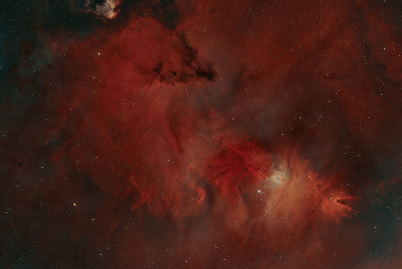 Cone Nebula area Bicolor