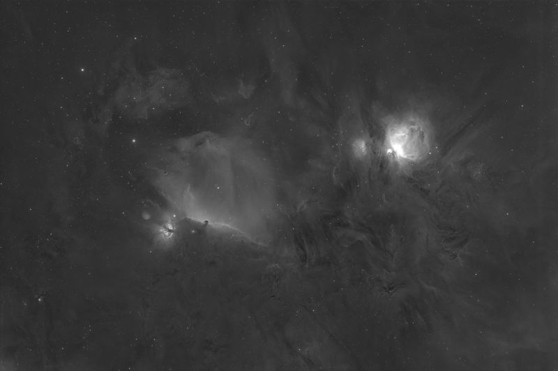 M42 to B33 area wide field