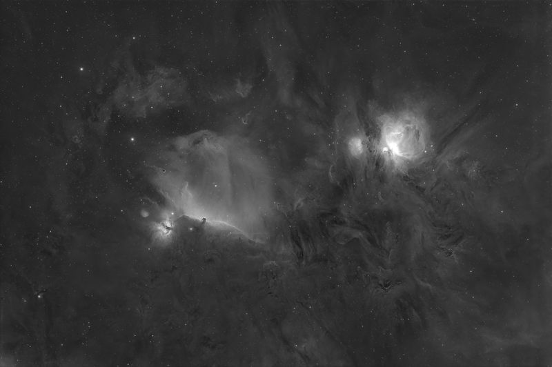 M42 to B33 area wide field