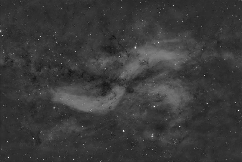 Propeller Nebula Ha data