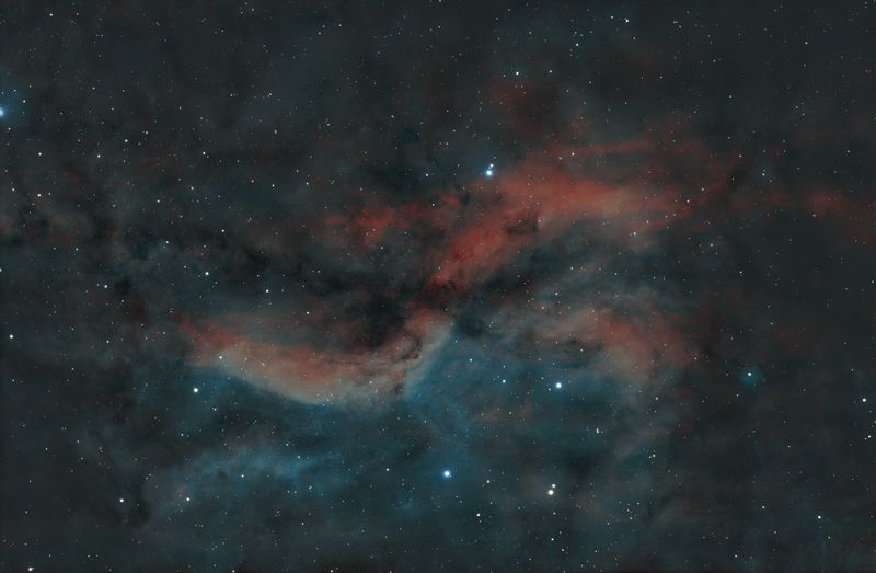 Propeller Nebula BiColor 2
