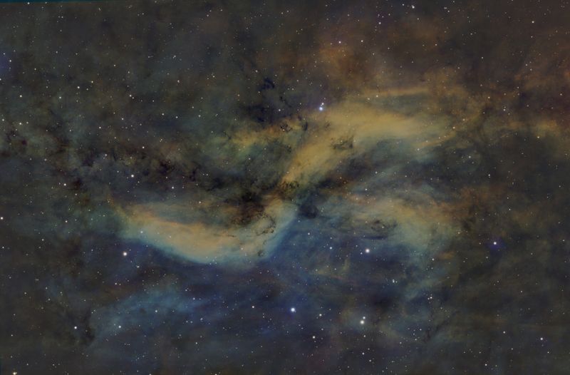 Propeller Nebula SHO
