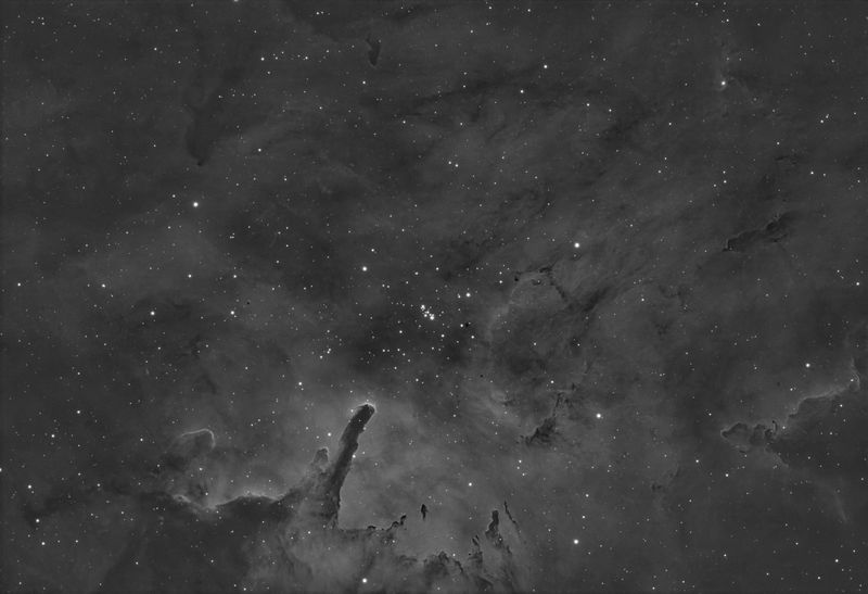 SH2-86 and NGC 823 in Ha stage1