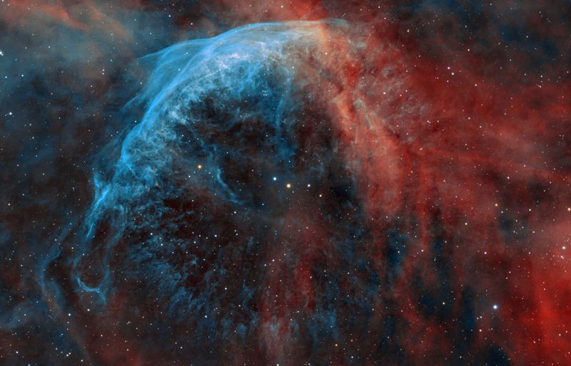 Wolf-Rayet 134 area Bicolor