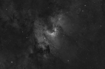 SH2-155 Cave Nebula in Ha