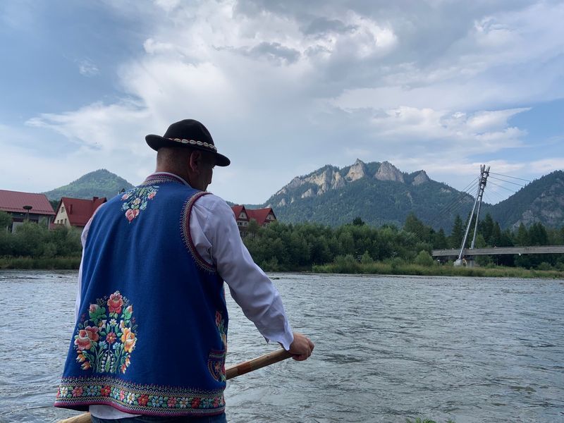 Rafting on the Dunajec River