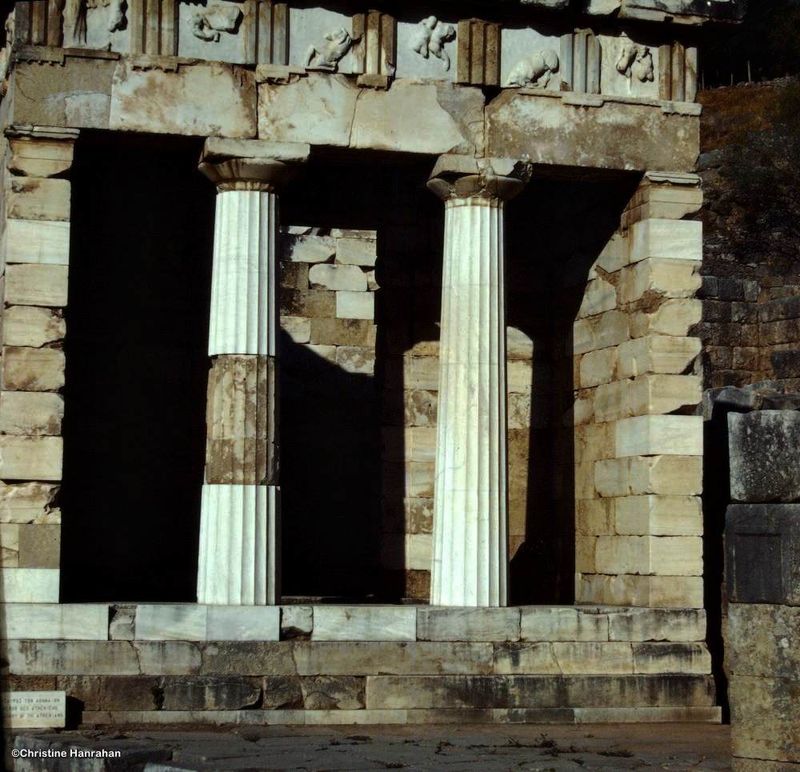 The Athenian Treasury at Delphi