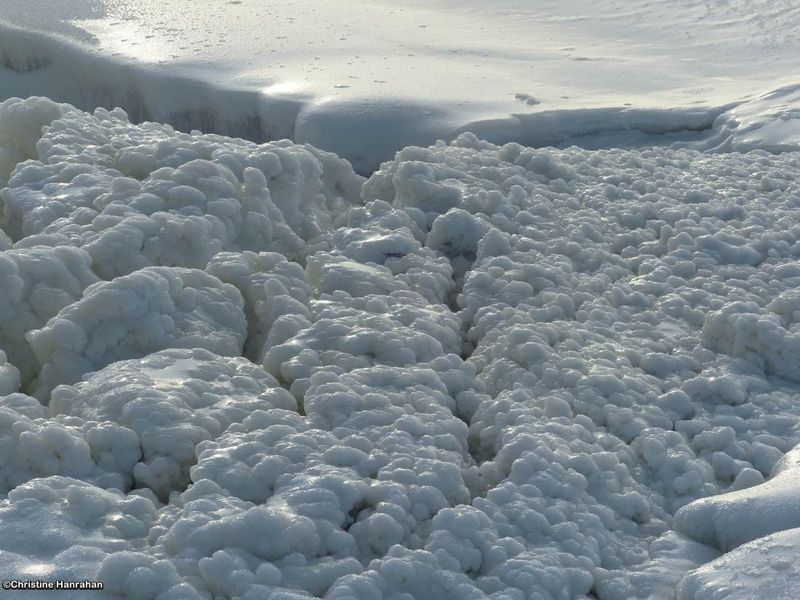 The frozen river