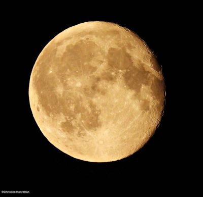 The bright side of the moon...