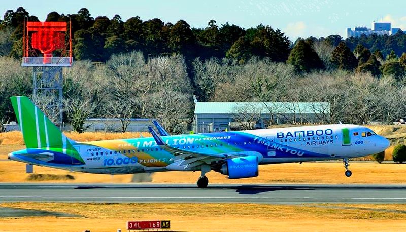 BAMBOO, Airbus A321NEO, VN-A590, TO