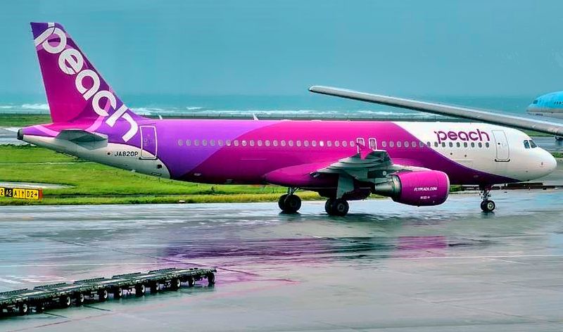 PEACH Airbus A320-200 CEO, JA820P, Taxi to TO