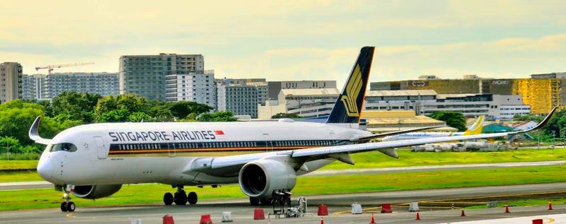 Singapore Airlines, Airbus A350-900, 9V-SHD, TakeOff