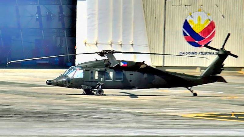 Philippines Navy Helicopter