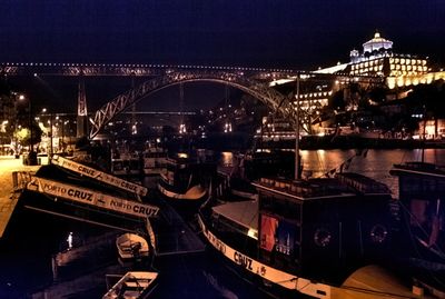 D. Luis Bridge at Night