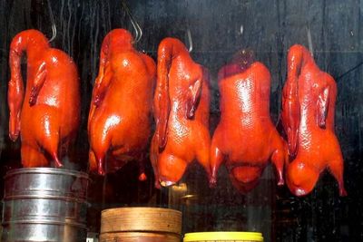 Ducks Smoking, At Chinese Restaurant