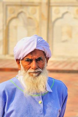White Beard, As The Taj Marble