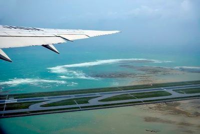 The New Naha Airport Runway, On the Sea