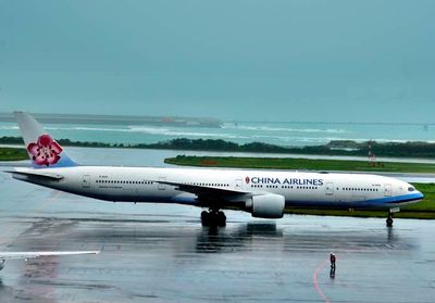 China Airlines (Taiwan), Boeing B-777/300, B-18001, Taxi To TO