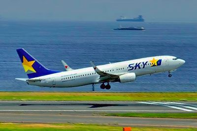 Skymark, Boeing B-737/800, Take Off