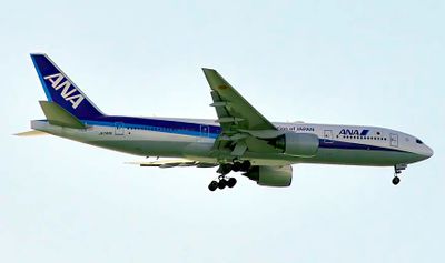 ANA Boeing B-777/200, JA742A, Final Approach Haneda