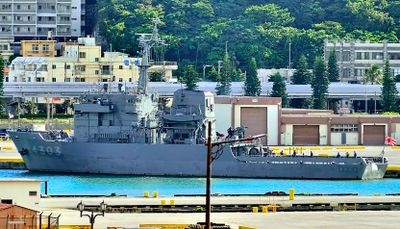 JSDF-Navy Ship, 4303, In Harbour